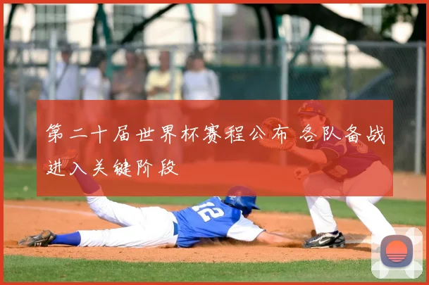 第二十届世界杯赛程公布 各队备战进入关键阶段
